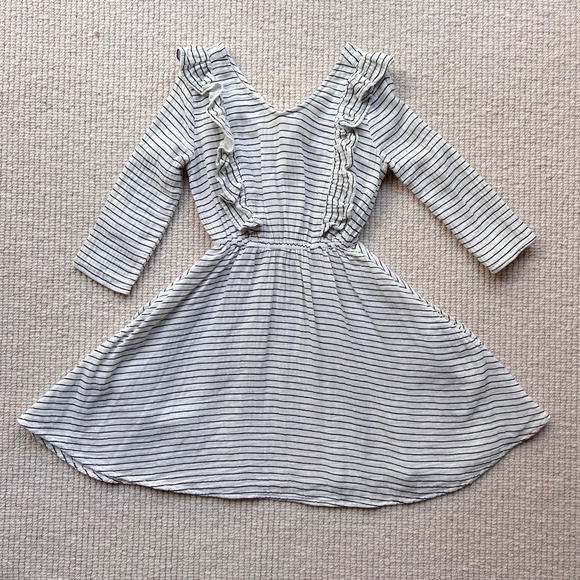 Alice + Ames Chloe Dress B/W Striped - Picture 2 of 6